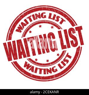 Werteliste Zeichen oder Stempel auf weißem Hintergrund, Vektorgrafik Stock Vektor