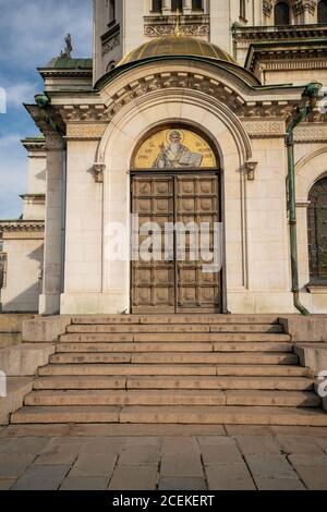 Alexander-Newski-Kathedrale, Sofia, Bulgarien Stockfoto