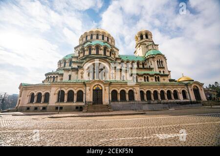 Alexander-Newski-Kathedrale, Sofia, Bulgarien Stockfoto