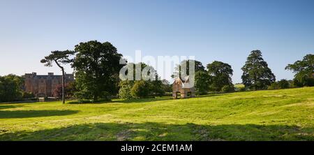 Chastleton House, ein jakobisches Landhaus, das zwischen 1607 und 1612 im Dorf Chastleton in Oxfordshire erbaut wurde Stockfoto