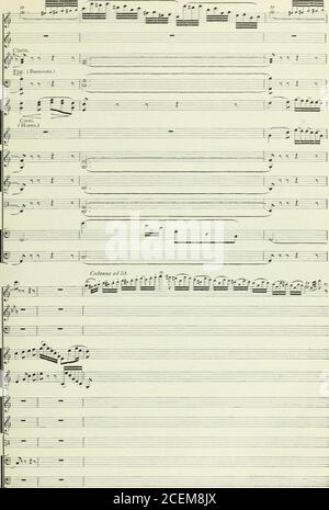 . Moderne Orchestrierung und Instrumentierung : oder, die Kunst der Instrumentierung ; mit detaillierten Beschreibungen des Charakters und Besonderheiten aller Instrumente und ihre praktische Anwendung. GRUPPE II. – BLASINSTRUMENTE. 91. 92 KLINGS MODERNE INSTRUMENTIERUNG UND ORCHESTRIERUNG. I Stockfoto