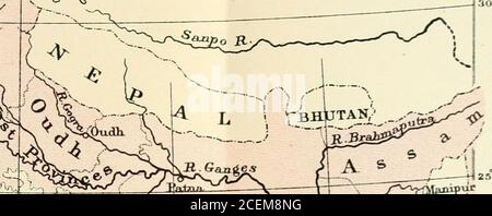 . Das Leben und die Korrespondenz des rechten Hon. Sir Bartle Frere, bart. Xorhdon, John, Murray, Albwuzru Street. FS^-ellerJVR-GS T* U*- PSruvcLgc Lahore ^fc *&j U R <*?. J P IMBIJL MDE NV^s ^ •e# bl^ !). R rb* dda bombayS) ,>s >n B DNAjjp erarsi, Ode ^sty % Hyder AJA ad r&f Hyderabad. S e a KALKUTTA^ HW^ 7 l/ Tropic -*£ W i *3i GxttaxA^. &> IR. Godavsryistzia.R. J% > £ JiTahef U i MADRAS B ozudich-erry ( Französisch,) ^ ♦ ^ Stockfoto