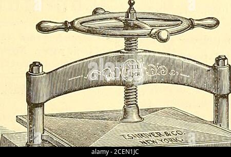 . Der amerikanische Stationer. Samples und Price Liston Application, Unsere Leading Styles.No 39 Falcon Wo. 76 Swan No. 57 Commercial No. 49 Bank ^,„ .„ No. 203 Legal Medium Stub No! 707 Bank Falcon No. 307 Broad Stub No. 405 Engrossing No. Los E. Fin« No 504 Beaded School Pen. New York Agent-WILLY WALLACH, No. 4 Beekman St. BALTIMORE AGENT: D. ^%V. 01L.A.SS «FC CO., 19 S. TAGEBÜCHER ST. SHRIYERS NEW YORK KOPIERPRESSEN. Erhielt die OnlyMedal für Copy-ing-Pressen auf der ParisExposition von 1878.. Alle Größen, von smallestto die größte im Einsatz. Allstyles, vom niedrigsten Preisezu den am meisten aufwendig Stockfoto