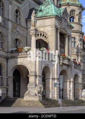 Neues Rathaus erbaut 1913 im eklektischen Sil von Hermann Eggert in Hannover, Niedersachsen, Deutschland, Europa Neues Rathaus erbaut 1913 in eklektischer s Stockfoto