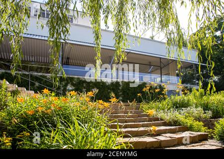 Vila Tugendhat (1929-1930, Ludwig Mies van der Rohe), UNESCO, Černopolní 237/45, Brno, Česká republika / Tugendhat Villa, Brno Stadt, Tschechische republik Stockfoto