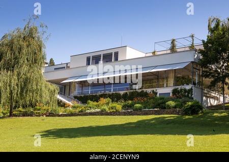 Vila Tugendhat (1929-1930, Ludwig Mies van der Rohe), UNESCO, Černopolní 237/45, Brno, Česká republika / Tugendhat Villa, Brno Stadt, Tschechische republik Stockfoto