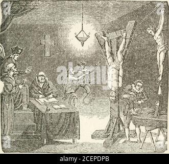 . Heidentum, Paperie und Christentum : oder, der Segen einer offenen Bibel, wie es in der Geschichte des Christentums, von der Zeit unseres Erlösers bis heute gezeigt wird. Menschen! Dies ist die Sprache eines italienischen Priesters, der das Christentum als mit der Religion von Rom identifiziert wiedergibt, und der daher mit aller Kraft der nationalen Vorliebe und religiösen Präferenz bereit ist, die günstigste Konstruktion auf die Mostzweifelhaften Erscheinungen zu stürzen; Und doch geben all diese Präposessionenvor der überwältigenden Kraft der papst Korruption und Grausamkeit. Es gibt Fakten im Zusammenhang w Stockfoto