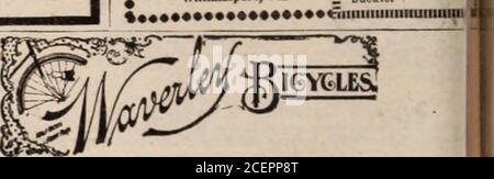 . Christlicher Herold und Zeichen unserer Zeit. Geritten von der Elite beider Kontinente. Elegantes Design. Hervorragend in Finish. DER SCHMERZ DER PERFEKTION IM FAHRRADBAU. Kunstkatalog beschreibt Damen und Herren Modelle Iree per Post. INDIANA BICYCLE CO., - indianapolis, Wenn Sie eine sichere Entlastung für Schmerzen in der Rückseite, Seite, Brust, Gliedmaßen wünschen, verwenden Sie einen PorousPlaster Bear im Verstand-nicht einer der Vielzahl von Fälschungen und Imita*tions ist so gut wie das echte. Allcocks .Hiiiiii «??*-» Stockfoto