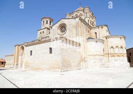 Stiftskirche Santa María la Mayor (Kirche Santa Maria der Großen) Toro, Zamora, Spanien Stockfoto