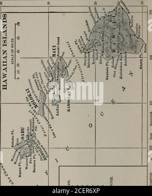 . Hawaii und seine Bewohner; das Land des Regenbogens und der Palmen. 3. 24 Stockfoto