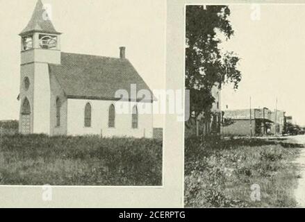 . Eine illustrierte Geschichte der Grafschaften Rock und Pipestone, Minnesota. j/dti^ ^TK^S^ Stockfoto