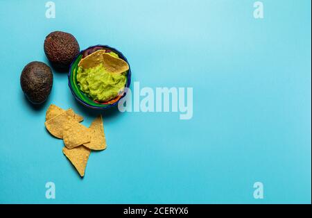 Frische, leckere mexikanische Avocados Stockfoto