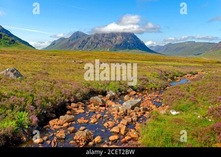Buachaille Etive Mòr, Glencoe, Schottland. Stockfoto
