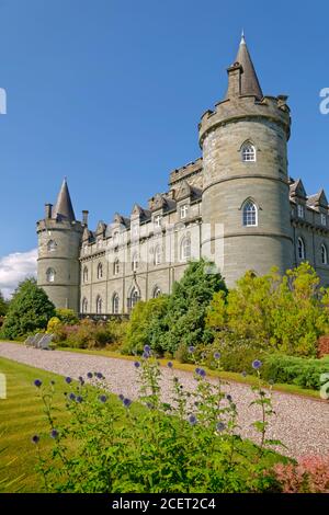 Inveraray Castle, Inveraray, Argyll, Schottland. Stockfoto