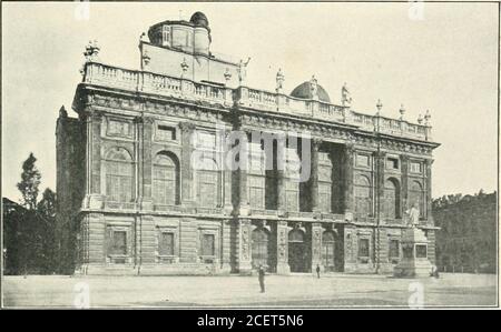 . Wie Architektur zu beurteilen : ein beliebter Leitfaden für die Wertschätzung von Gebäuden. PALAZ/O MADAM A, TURIN, ILLODMOXT, ITALIEN.. ILATE LV. IALAZZO MADAMA, TLLILX, IMEDMOXT, ITALIEN. Stockfoto
