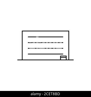 Dies ist ein Vektordesign-Satz von Lernsymbolen, die den Umrissstil verwenden. Dieses Icon-Set eignet sich hervorragend für Bildungszwecke oder andere Grafikdesigns. Stock Vektor