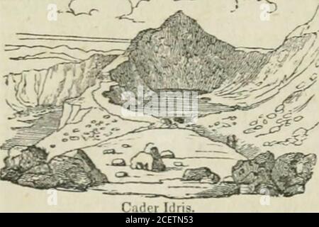 . Die Enzyklopädie der Geographie: Eine vollständige Beschreibung der Erde, physikalische, statistische, zivile und politische. Stockfoto