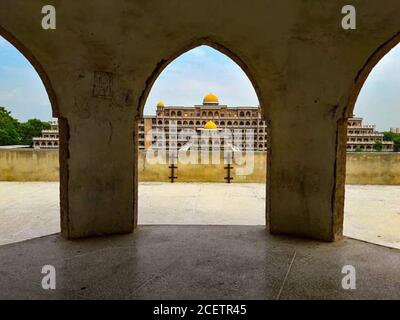 Universität von peshawar Campus historischen Gebäude, Peshawar pakistan Stockfoto