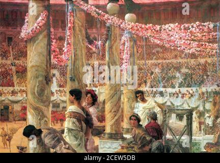 Alma-Tadema Lawrence - Caracalla und Geta - British School - 19. Jahrhundert Stockfoto