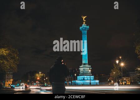 Lichter der Bastille Stockfoto