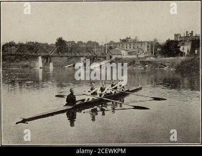 . London, Ontario, Kanada : Ressourcen und Vorteile / vorbereitet von der City Clerk.. DIE ROHRLEITUNG STRASSE.. Die RiverThames GivesSplendidBootfahren Stockfoto