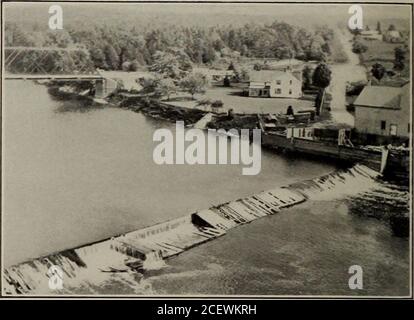 . London, Ontario, Kanada : Ressourcen und Vorteile / vorbereitet von der City Clerk.. Die RiverThames GivesSplendidBootfahren. BYRON DAMM. Stockfoto