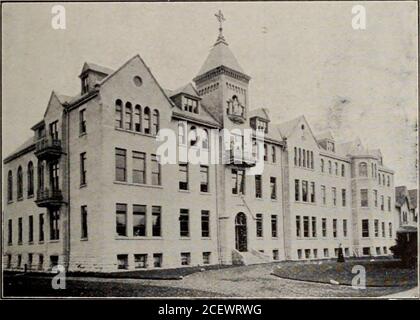 . London, Ontario, Kanada : Ressourcen und Vorteile / vorbereitet von der City Clerk.. ASYL FÜR DEN WAHNSINNIGEN.. Leistung auf Livein Stockfoto