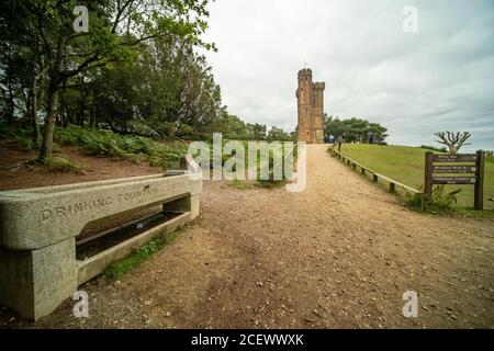 Leith Hill Tower, Surrey, Großbritannien Stockfoto