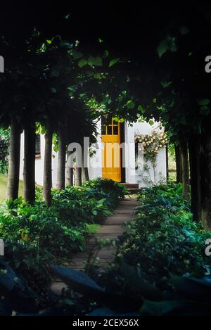 Die ursprüngliche Schreibhütte des Kinderschriftstellers Roald Dahl im Gipsy House, Gipsy House. Great Missenden. Buckinghamshire. In Der Englischen Grafschaft Von Héleim. VEREINIGTES KÖNIGREICH. 2004 Stockfoto