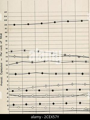 . Jahresbericht über die Statistiken der kommunalen Finanzen. Rnment in Bezug auf die Summe nicht, mit einer Ex-zeption, scheinen wesentlich verändert haben für 1914 von der Präzedenzjahr, und der leichte Rückgang in der Tabelle in einigen Fällen nicht als signifikant angesehen werden, Vor allem angesichts der Tatsache, dass die von den Zahlen von 1914 abgedeckte Periode für bestimmte Städte weniger als 12 Monate beträgt, weil das Geschäftsjahr 1914 am 31. Dezember in Übereinstimmung mit dem Statut geschlossen wurde. Aus diesem Grund ist daher die sehr marketed Anstieg, nicht nur in den tatsächlichen Ausgaben für Charity pu Stockfoto