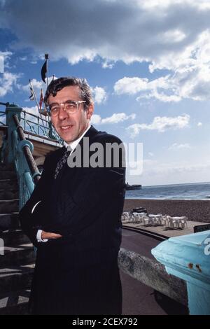 Jack Straw MP auf der Labour Party Konferenz in Brighton. 02. Oktober 1991. Foto: Neil Turner Stockfoto