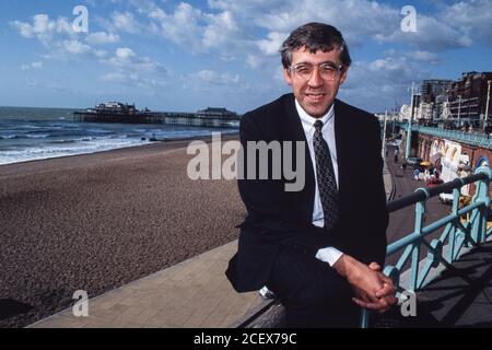 Jack Straw MP auf der Labour Party Konferenz in Brighton. 02. Oktober 1991. Foto: Neil Turner Stockfoto