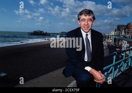 Jack Straw MP auf der Labour Party Konferenz in Brighton. 02. Oktober 1991. Foto: Neil Turner Stockfoto