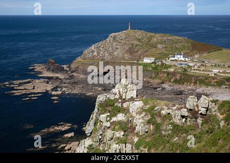 Die Lizard, der südlichste Punkt des Vereinigten Königreichs, in Cornwall, England. Stockfoto