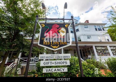 Red Lion Inn, Stockbridge, Massachusetts, USA Stockfoto
