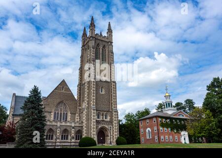 Thompson Memorial Chapel, Williamstown, Massachusetts, USA Stockfoto