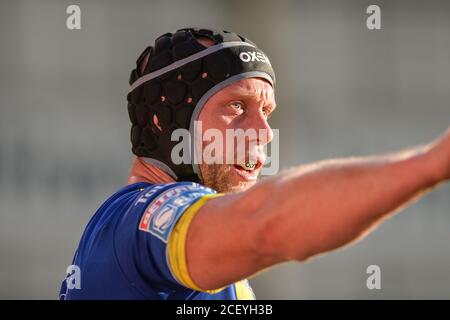 Chris Hill von Warrington Wolves Stockfoto