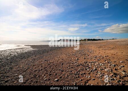 Budleigh Salterton Strand Stockfoto