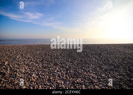 Budleigh Salterton Strand Stockfoto