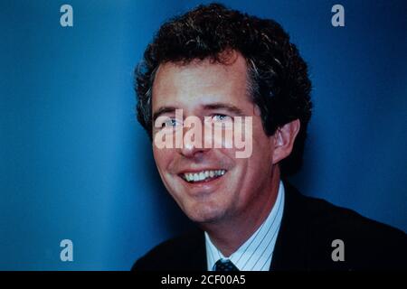 William Waldegrave MP bei der konservativen Parteikonferenz in Brighton. 11. Oktober 1990. Foto: Neil Turner Stockfoto