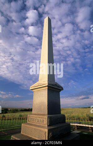 Whitman Memorial, Whitman Mission National Historic Site, Washington Stockfoto