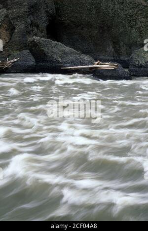 Spokane River bei Schüssel & Krug, Riverside State Park, Washington Stockfoto