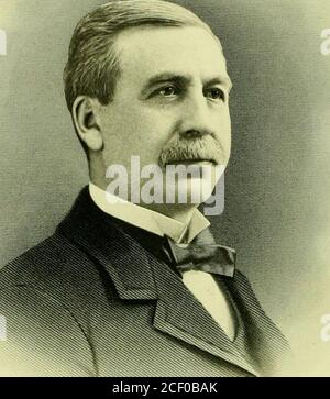 . Prominente und fortschrittliche Männer des Staates New York; R seine Anhänger. Im Jahr 1887 wurde er Berater für ein Elektrounternehmen, das in Richmond eine der ersten elektrischen Eisenbahnen in den Vereinigten Staaten baute. Als Folge dieser Beschäftigung zog er 1888 nach New York, wo er seitdem wohnte und Frau Beruf praktizierthat. Es entstand eine große nationale Kontroverse zwischen den elektrischen Bahnstrecken und den Telefongesellschaften. Mr. Wise hatte die Verantwortung dafür, und für mehrere Jahre war in ihm fast ausschließlich beschäftigt, und wurde eine Bleimg rechtliche Autorität in Bezug auf Themen in Bezug auf diese Kontroverse. Vor Kurzem Stockfoto