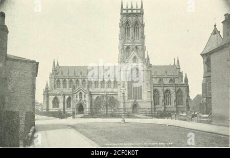 . Wie Architektur zu beurteilen : ein beliebter Leitfaden für die Wertschätzung von Gebäuden. KIRCHE ST. GEOUGi:, DOXCASTKIt, YOItKS, ENGLAND, INNEN.. KIRCHE ST. GEORGE, DONCASTER. YORKS, ENGLAND. AUSSEN.PLATTE LVII. Stockfoto