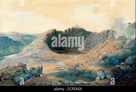 Danby Francis - Blick auf Cader Idris Wales - Britisch Schule - 19. Jahrhundert Stockfoto