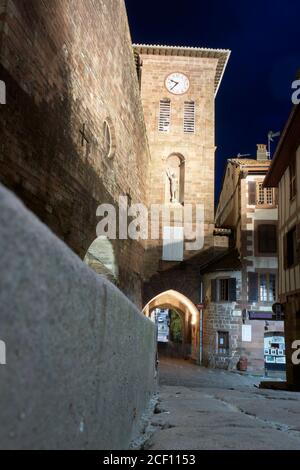 Saint Jean Pied de Port. Baskenland. Frankreich Stockfoto