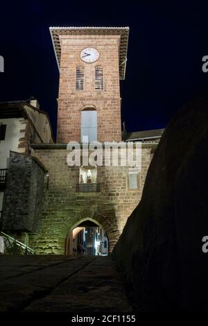 Saint Jean Pied de Port. Baskenland. Frankreich Stockfoto