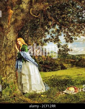 Egley William Maw - The Talking Oak - British School - 19. Jahrhundert Stockfoto