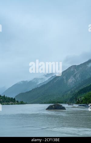 Ranwu See, einer der heiligen See in Tibet, China. Stockfoto