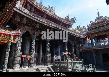 Sushi-Tempel ein taoistischer Tempel in New Taipei, Taiwan. Stockfoto